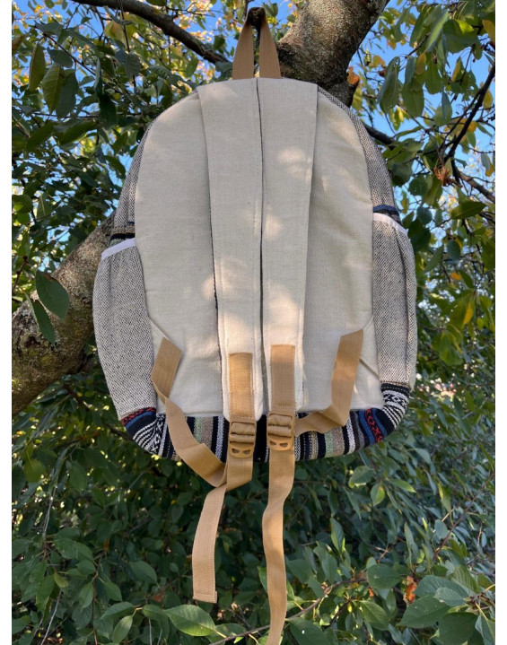 Ethno batoh z konope - OM veľký